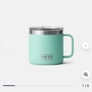 Yeti 14oz rambler mug with magslider